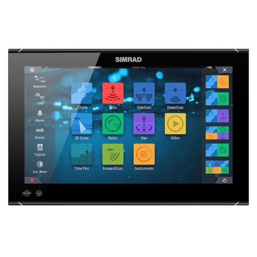 Moniteur pour bateau - NSO evo3S - Simrad Yachting - système de navigation / de contrôle / sonar
