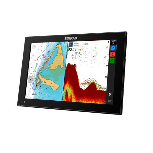 Instrument multifonction lecteur de cartes - NSX™ 3012 - Simrad Yachting - sonar / radar / sondeur de pêche