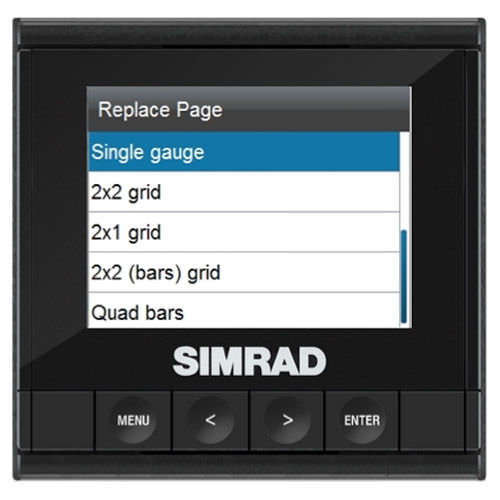 Afficheur pour bateau - IS35  - Simrad Yachting - multifonction / numérique / LCD