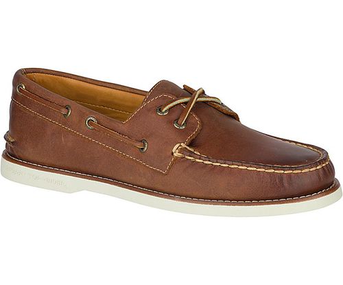 Chaussure de pont - GOLD CUP AUTHENTIC ORIGINAL CROSS LACE  - Sperry Top Sider - pour homme / en cuir