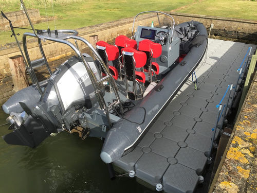 Ponton flottant - DRIVE ON DOCKS - VersaDock - modulable / pour amarrage à sec / pour marina