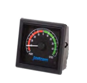 Indicateur pour bateau - X80 Series - Jastram Engineering - d'angle de gouvernail / analogique