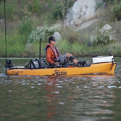 Kayak sit-on-top - MIRAGE PRO ANGLER 12  - Hobie Kayak - pour la pêche / de mer / pour adulte