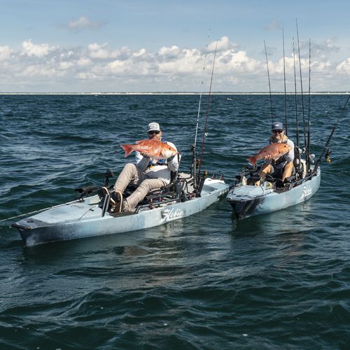 Kayak sit-on-top - MIRAGE PRO ANGLER 14 - Hobie Kayak - de pêche / de mer / pour adulte