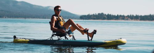 Kayak sit-on-top - MIRAGE ITREK 11 - Hobie Kayak - gonflable / de loisir / de mer