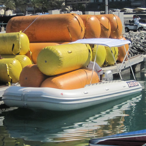 Bateau pneumatique hors-bord - 5.1 M - ASIS BOATS - pliable / open / max. 11 personnes