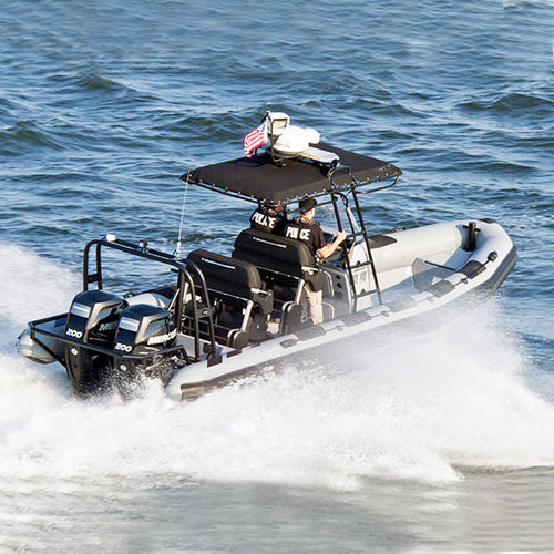 Bateau de surveillance - 8.0 M - ASIS BOATS - bateau de sauvetage / bateau de support pour la plongée / hors-bord