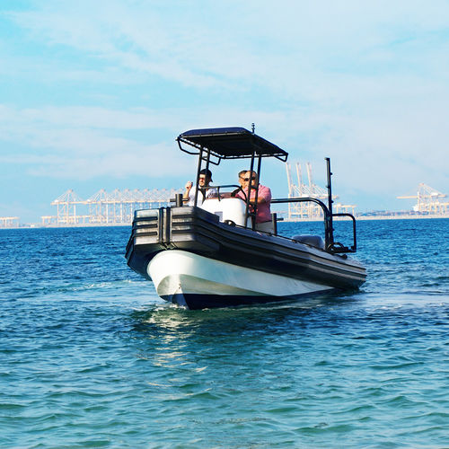 Bateau de sauvetage - 8.5 M - ASIS BOATS - bateau de support pour la plongée / hors-bord / en fibre de verre