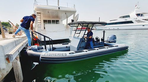 Bateau de pêche professionnelle - 7 M Full Tube - ASIS BOATS - hors-bord / en aluminium / semi-rigide