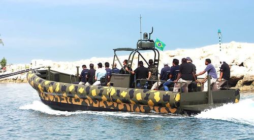 Bateau professionnel in-bord - 12.5 M Full Tube - ASIS BOATS - en aluminium / semi-rigide / bateau pneumatique semi-rigide
