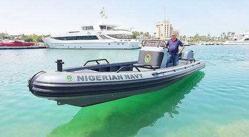 Bateau de surveillance - 7.6 M D-Tube - ASIS BOATS - hors-bord / en aluminium / semi-rigide