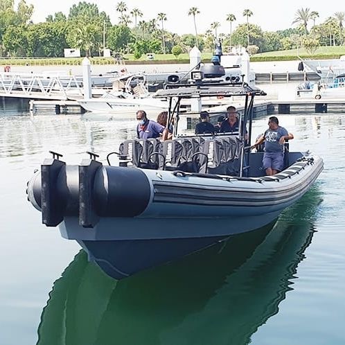 Bateau de surveillance - 11 M Full Tube - ASIS BOATS - hors-bord / en aluminium / semi-rigide