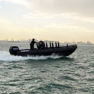 Bateau de surveillance - 6.5M - ASIS BOATS - hors-bord / aluminium / coque rigide