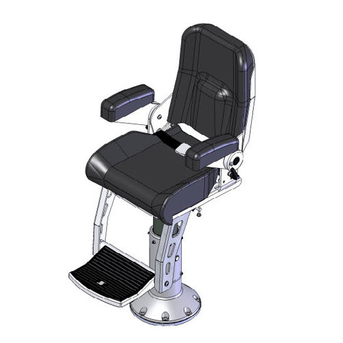 Siège pilote - 500N-V5 - STIDD SYSTEMS - pour bateau / avec accoudoirs / ajustable