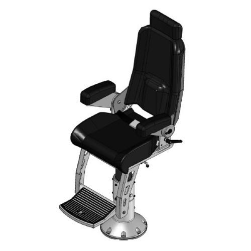 Siège pilote - 500NH-V5 - STIDD SYSTEMS - pour bateau / avec accoudoirs / ajustable