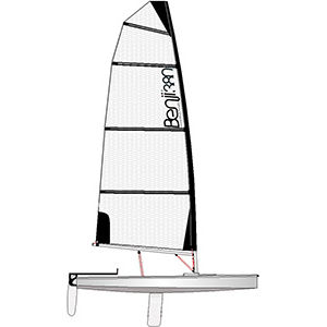 Dériveur solitaire - Benji 380 C2  - Gehull centreboards - skiff / de régate / de loisir
