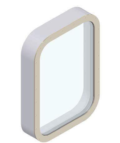 Fenêtre pour navire - NOW - Bohamet - fixe / rectangulaire