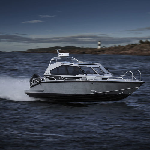 Cabin-cruiser hors-bord - A27C - Anytec Sweden AB - hard-top / à cockpit fermé / bow-rider