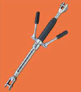 Ridoir cage fermée - 2 lever - Garelli - à latte / pour pataras / en inox
