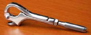 Embout pour câble de filière de voiliers - 6949 / 695X - Garelli - à crochet pélican