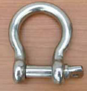 Manille pour voilier lyre - Garelli - forgée / en inox