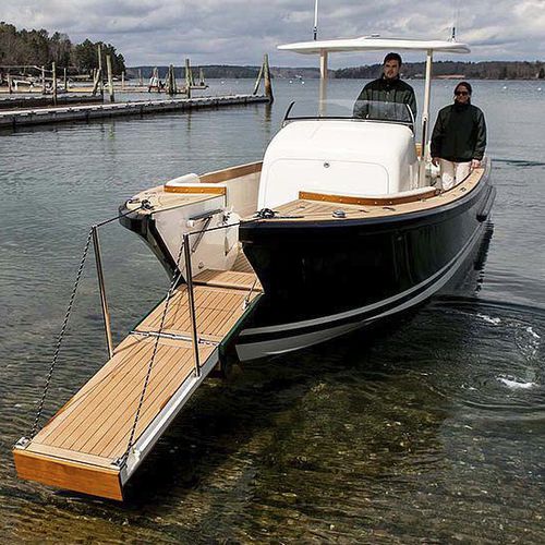 Annexe pour yacht in-bord - 8.5  - Hodgdon Yachts - open / à console centrale / en carbone