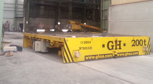 Remorque de manutention - GH Cranes & Components - pour chantier naval / automotrice / électrique