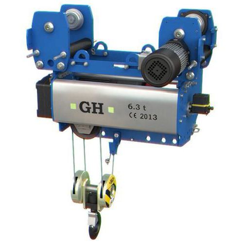 Palan électrique - GH Cranes & Components - suspendu / monopoutre