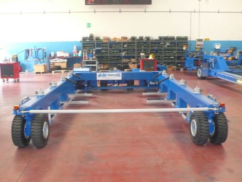 Remorque de manutention - MBT 10 - ABI TRAILERS - pour bateau / pour chantier naval / automotrice