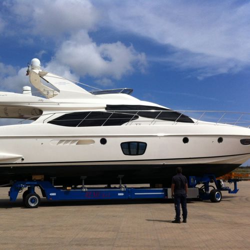 Remorque de manutention - MBT 40 - ABI TRAILERS - pour bateau / pour chantier naval / automotrice