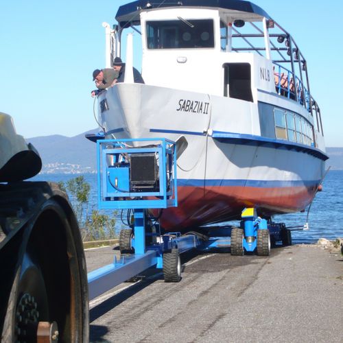 Remorque de manutention - KT 15-60 - ABI TRAILERS - de mise à l'eau / pour bateau / pour chantier naval