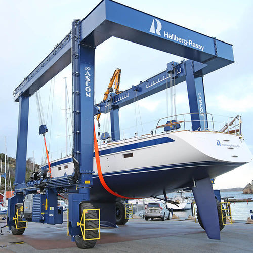 Travel lift contrôlé à distance - BHT 85 - ABI TRAILERS - quatre roues motrices
