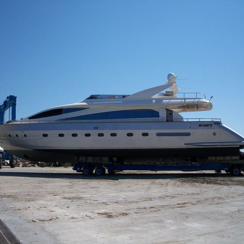 Remorque de manutention - MBT 100 - ABI TRAILERS - pour bateau / pour chantier naval / automotrice