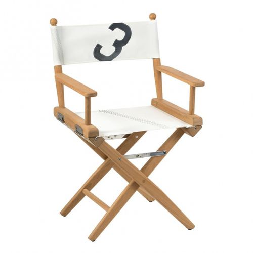 Chaise régisseur pour bateau - I - 727 sailbags - ARC Marine - pliante / en teck