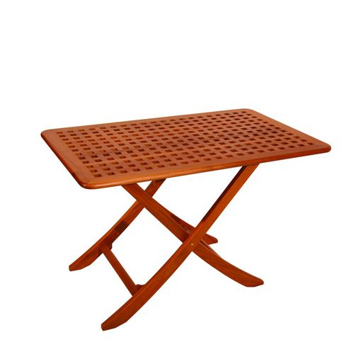 Table d'appoint pour bateau - Ibiza - ARC Marine - pliante / en teck