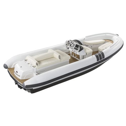 Bateau pneumatique hydrojet - JT 18 - Castoldi - diesel / semi-rigide / à console centrale