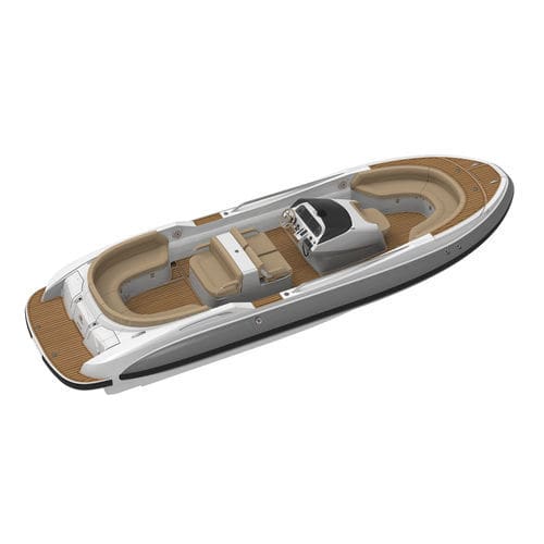 Bateau pneumatique in-bord - JT 28 - Castoldi - semi-rigide / open / à double console