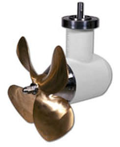 Propulseur d'étrave - Model 12 / 16 / 20 / 24 - NAIAD DYNAMICS - de poupe / pour bateau / électrique