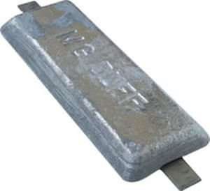 Anode sacrificielle en zinc - ZD60 - MGDUFF INTERNATIONAL LTD - pour bateau