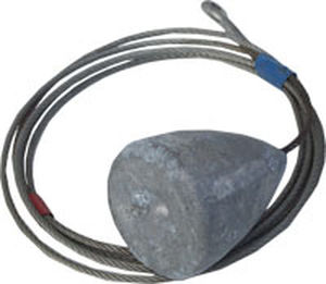 Anode sacrificielle en magnésium - MD57 - MGDUFF INTERNATIONAL LTD - pour bateau