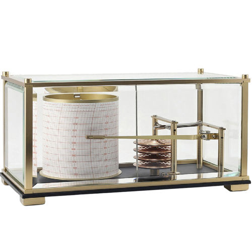 Barographe analogique - LARGE BRASS VERSION - NAUDET - en laiton