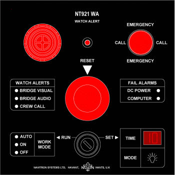 Système d'alarme pour navire - NT921WA - Navitron - de supervision