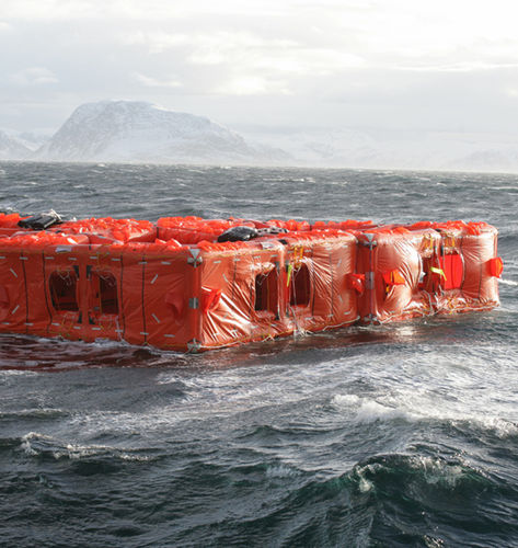 Système d'évacuation maritime pour navire - Marin Ark 2 - Survitec