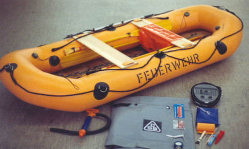 Bateau de sauvetage - RTB-1 - Deutsche Schlauchboot - en aluminium / bateau pneumatique
