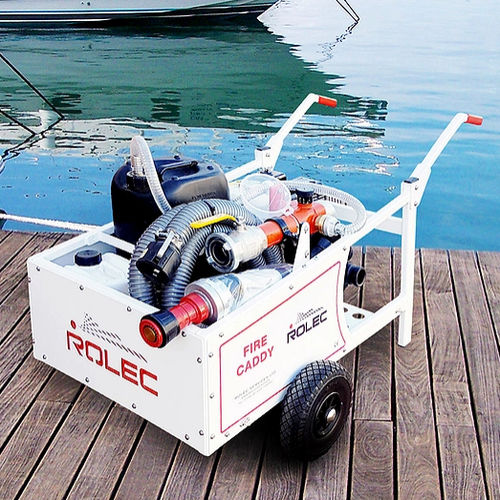 Chariot anti-incendie - CADDY - Rolec Services - pour ponton