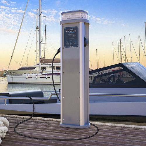 Borne électrique - Rolec Services - de recharge / pour ponton / pour marina
