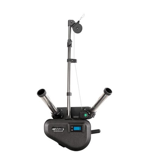 Downrigger Scotty Vintage DM-18 Avec Support Et Clip, Pêche En Mer, Couleur Noire