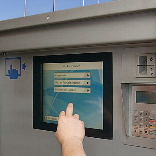 Système de paiement par carte pour borne de ponton - Tallykey