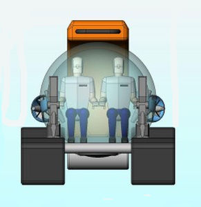 Sous-marin à usage professionnel - REEF ROVER - DOER  Marine