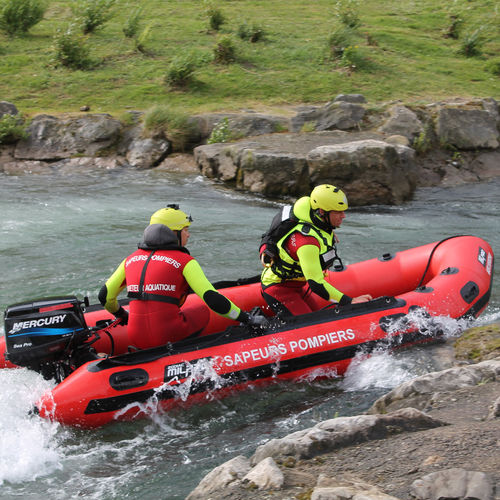 Bateau de sauvetage - ERB 400 - Zodiac Milpro International - hors-bord / bateau pneumatique